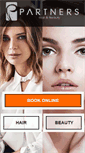 Mobile Screenshot of partnershairandbeauty.co.uk